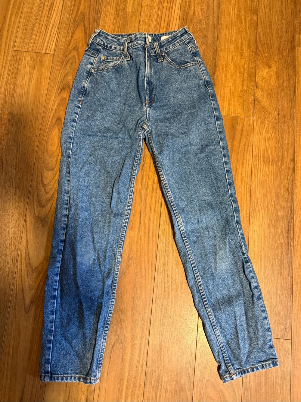 Guess High-Rise Blue Denim Jeans